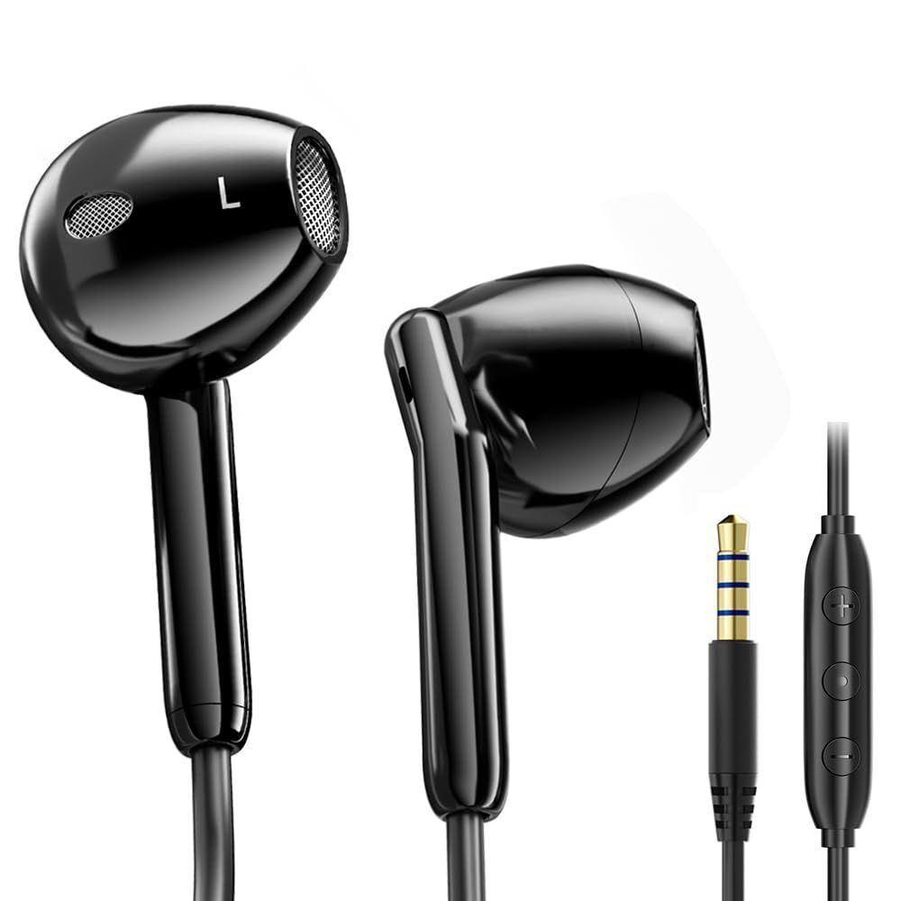 Wired Stereo Headphones with 3.5mm Jack